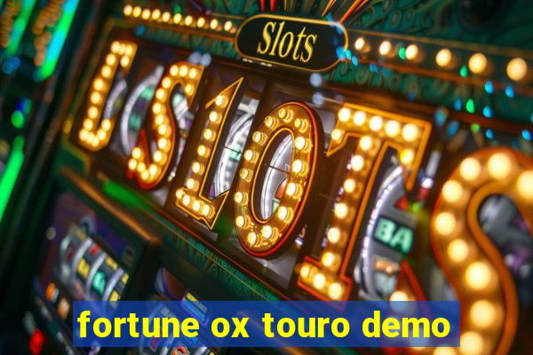 fortune ox touro demo